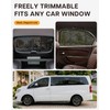 LazBlinds Car Side Window Shades, 2 Pack, 21" L x