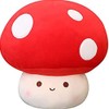 9 Inch Mushroom Plush Pillow, Cute Stuffed Animal Toy, Room