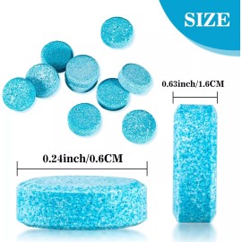 Unbranded Car Windshield Washer Tablets - 100 PCS Washer Fluid Tablets Glass Cleaner Conce