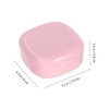 Baluue Box Box Case Holder Cleaning Container Aligner Soak Full