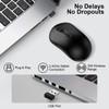 USB Wireless Mouse Computer Mouse with USB Nano Receiver for