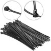 AGT Reusable Cable Ties Set of 100 Resealable Cable Ties,