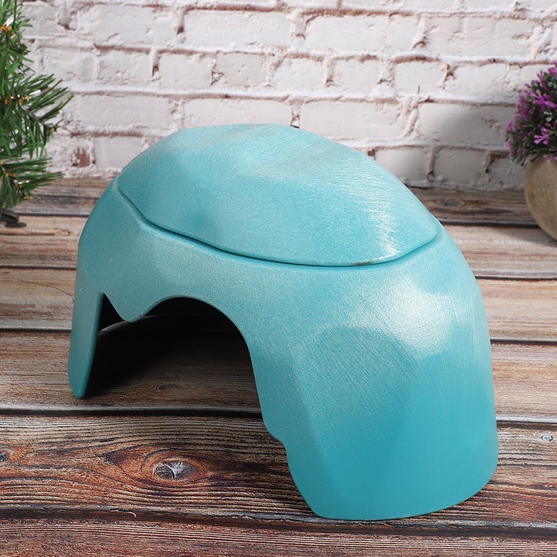 Multifunctional Tortoises Humidified Shelter Nest Climbing Pet Reptile Cave LandscapeLake