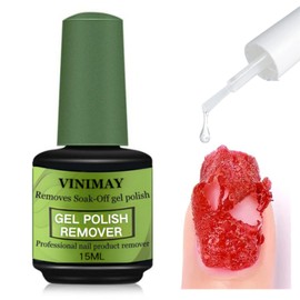 Gel Polish Remover for Nails - Nail Gel Remover - Quickly & Easily Gel Nail Polish Remover Within 3-5 Minutes - No Soaking or Wrapping Gel Remover - Don't Hurt Nails 0.25fl Oz