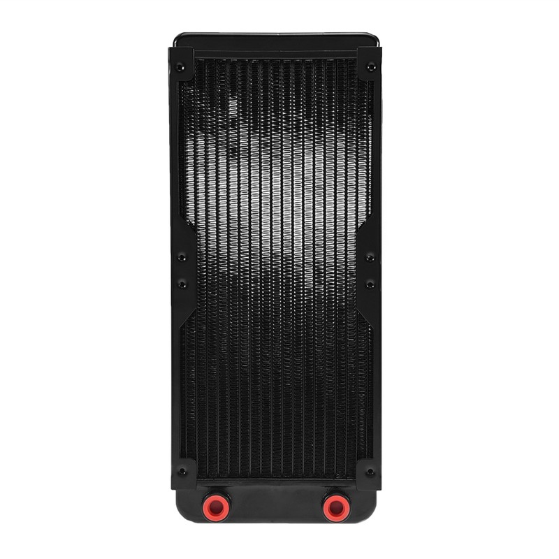 240MM Aluminum Computer Ra/diator Water Cooling Cooler 18 Tubes Heat