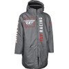 Fly Racing Pit Coat (Grey/Red, One Size)
