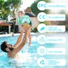 WYRIAZA Braccioli Bambini 1-6 anni Braccioli Bambini con 3 Airbag