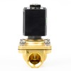 U.S. Solid 1/2 inch solenoid valve - brass DC 12
