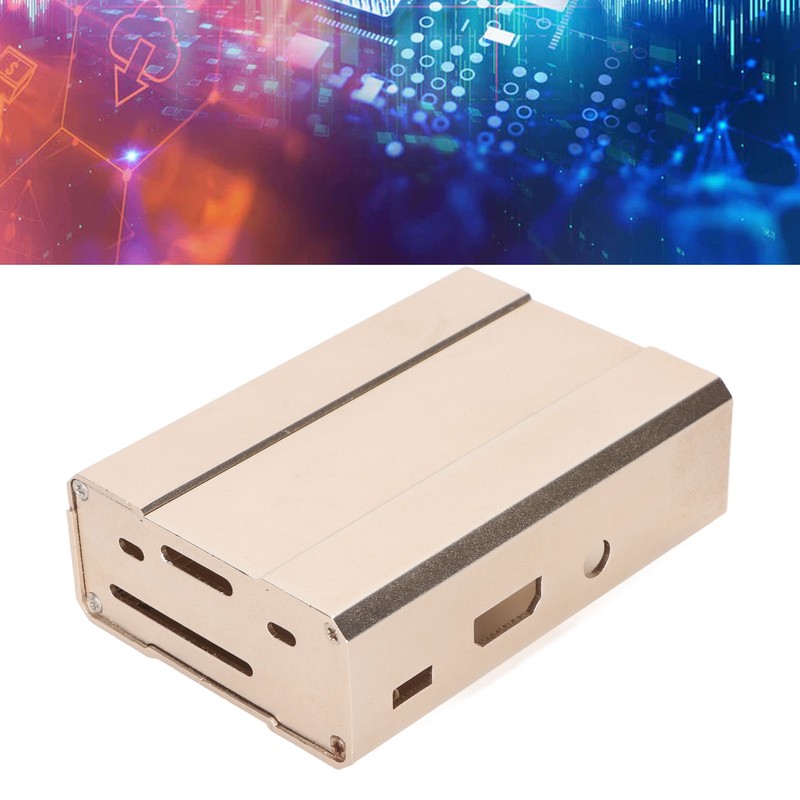 For RasPi 3B Case Aluminium Alloy Fast Cooling Easy Installation