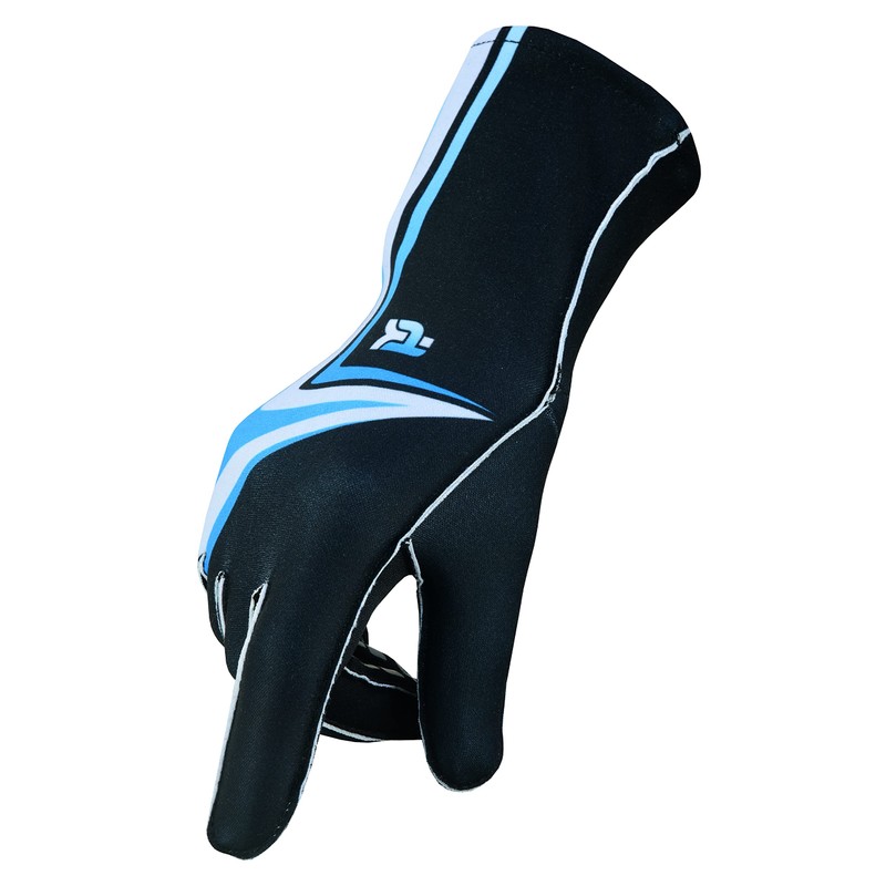 TK Karting Go-Kart Racing Gloves - Black, S