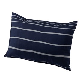 西川 Living Mee Pillow Case ME40 45 × 65 cm Navy 2187 – 90913