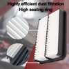 BESTWELL4U Comb Cabin Engine Air Filter for Kia Telluride 3.8L