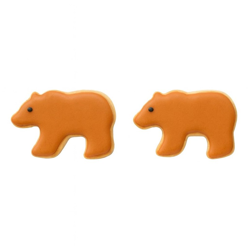 Mini Grizzly Bear 1.75 Inch Cookie Cutter from The Cookie