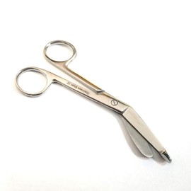 Premium Quality Lister Bandage Scissors 4.5" (11.43cm), Stainless Steel (Pack of 1)