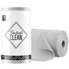 Fantasticlean Microfiber Cleaning Cloth Roll -75 Pack, Tear Away Microfiber