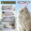 JINVOGREEN Large Cat Scratch Furniture Protector, 18 Pcs Clear Anti