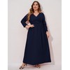 KOJOOIN Plus Size Boho Dress Womens Plus Size Casual Dresses