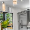 COHEALI Stainless Steel Dryer Vent Cover Louvered Outdoor Vent Cap