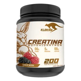 Creatina Monohidratada 1kg Klokan 200 Servicios Sabores                                                                                               