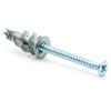Hippo Hardware Heavy Duty Metal Driva Plasterboard Fixings Self Drill
