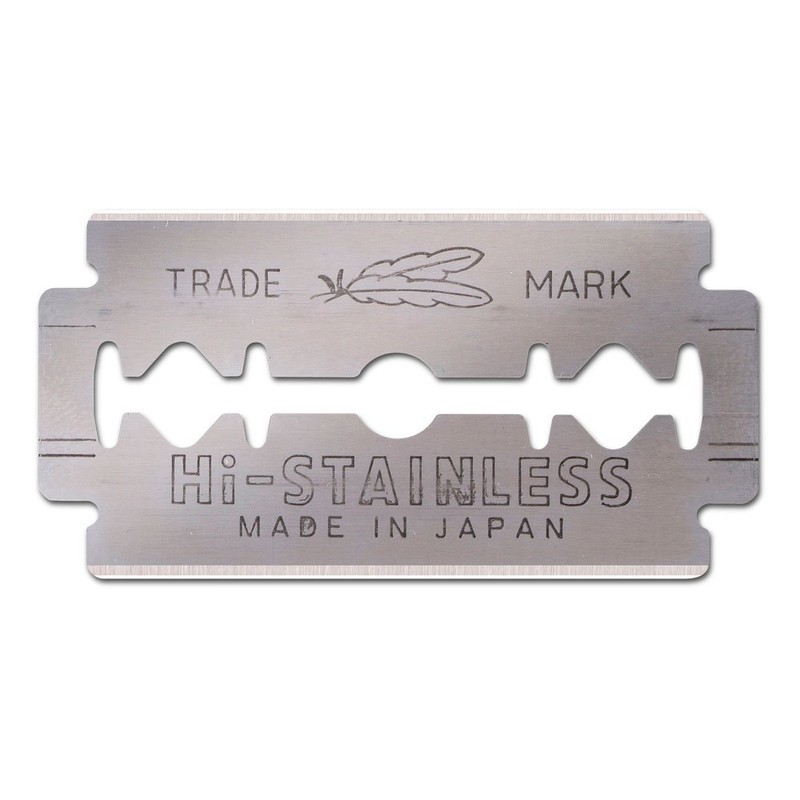 Feather High Stainless Steel Double-edged 10 Pieces (Box)