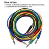 Banana Connector Test Cable Set 4mm 1 Meter Electric Testing