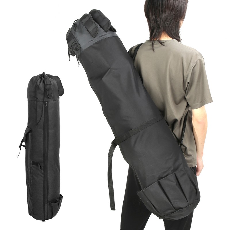 MultiFunctional Fishing Rod Reel Storage Bag Pole Carry Case Fishing