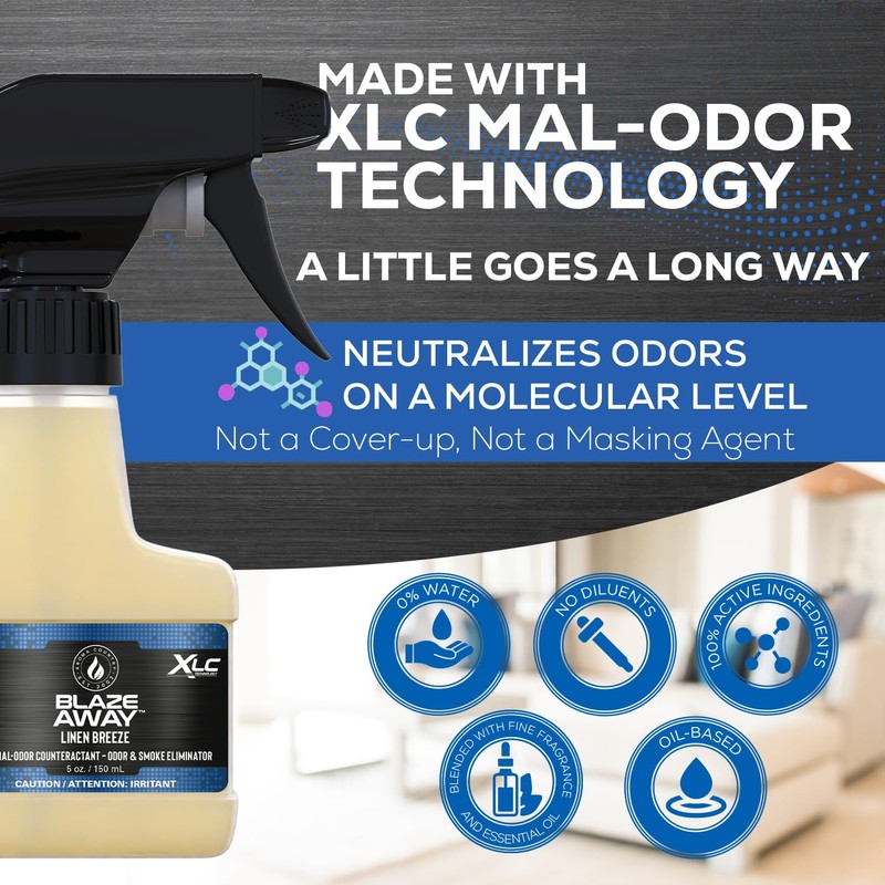 Blaze Away Commercial Air Freshener & Odor Eliminator for Strong