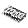 6 String Guitar Bridge Replacement Zinc Alloy Electric Guitar Saddle