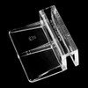 MEETOOT 4pcs Acrylic Fish Tank Bracket - 5mm Aquarium Support