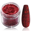 Honey Joy 28g/Box Rose Red Wine Shine Glitter Sequins Paillette