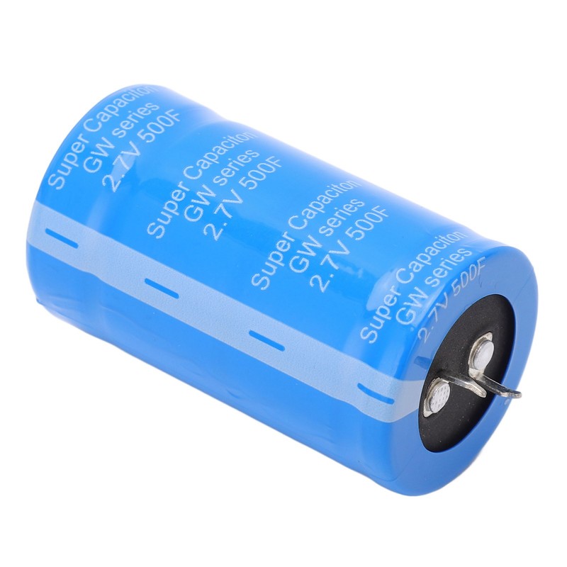 2 Pcs Automobile Car Farad Capacitor 2.7V 500F Energy Saving
