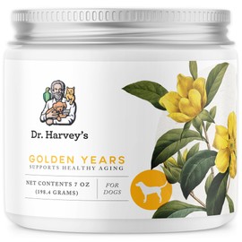 Dr. Harvey's Golden Years Geriatric Herbal Supplement for Senior Dogs, 7 Oz