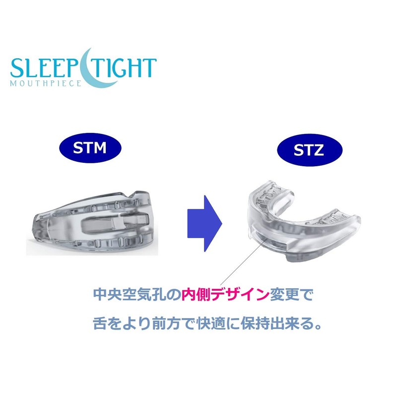 Snoring Prevention Mouthpiece, Sleep Tight, STZ, Made in the USA,