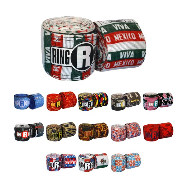 Ringside Apex Boxing Training Hand Wraps (Pair) Mexican