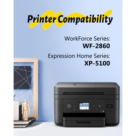 INSCMYK for 202XL Ink Cartridges Remanufactured Replacement for Epson Printer for Epson 202XL Ink Cartridges Multipack 202 T202 XL High Yield for XP-5100 WF-2860 Printers