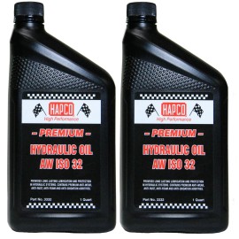 HAPCO - Premium Hydraulic Oil - PROVIDES LONG LASTING LUBRICATION - 2 PACK