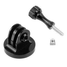 momerch 1/4-20 Tripod Adapter with Thumb Screws, Aluminum Alloy Mount Adapter Compatible with GoPro Hero 12/11/10/9/8 and Other Action Cam