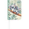 Lady Journal Mini Koala 2026 - Taschen-Kalender 8x11,5 cm -