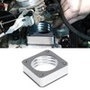 Car Throttle Body Spacer Aluminium Alloy Maintenance Replacement for Jeep