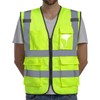 Dib Safety Vest Reflective ANSI Class 2, High Visibility Vest