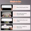Powerful Vacuum Sealer Machine,Precision Vacuum Sealer Machine With Bag Cutter,Compact
