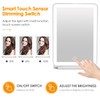 DenCert Rechargeable Travel Makeup Mirror 72 LED Lighted Compact Slim