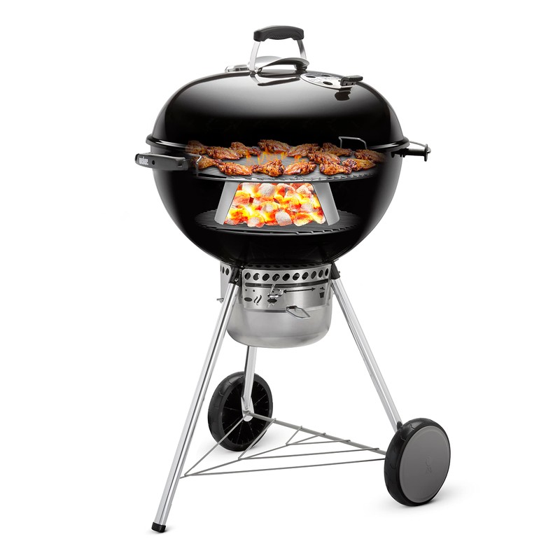 Weber Charcoal Heat Controller, for 22” Kettle Charcoal Grills,Silver