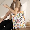 MYSOMY Lunch Bag Tote Bag Lunch Lady Squad Gift Cafeteria