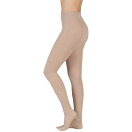 Juzo Soft 2002 Compression Pantyhose 30-40mmHg (Cinnamon-Short-4 (IV)-Open Toe)