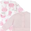 Chicco, Cotton Romper Set with Foot, rose