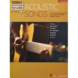 Acoustic Songs: Deluxe Guitar Play-Along Volume 3 [With Access Code] (Deluxe Guitar Play-along, 3, Band 3)