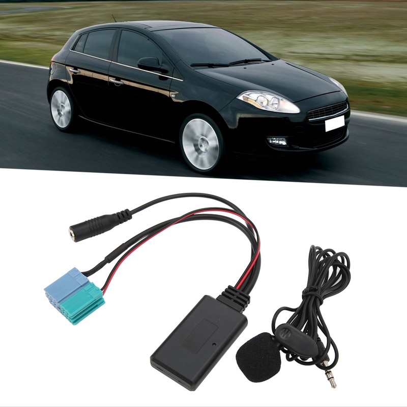 6+8 Pin Bluetooth AUX IN Adapter Hands Free Microphone Replacement