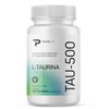 Taurina 120 cáps con 500 mg c/u, 60 porciones de